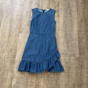 Draper James sleeveless denim dress